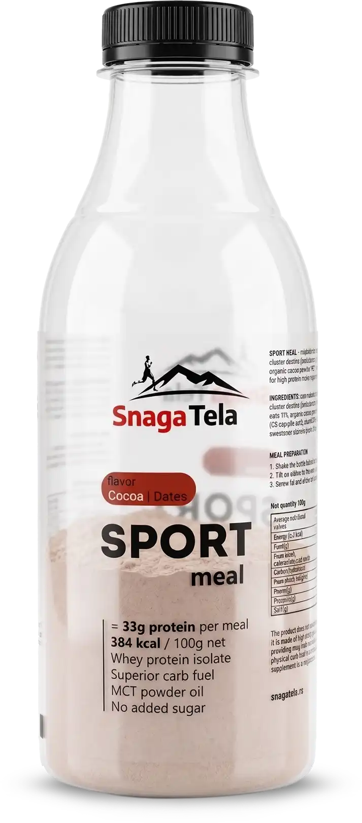 Sport Meal - kakao i urme